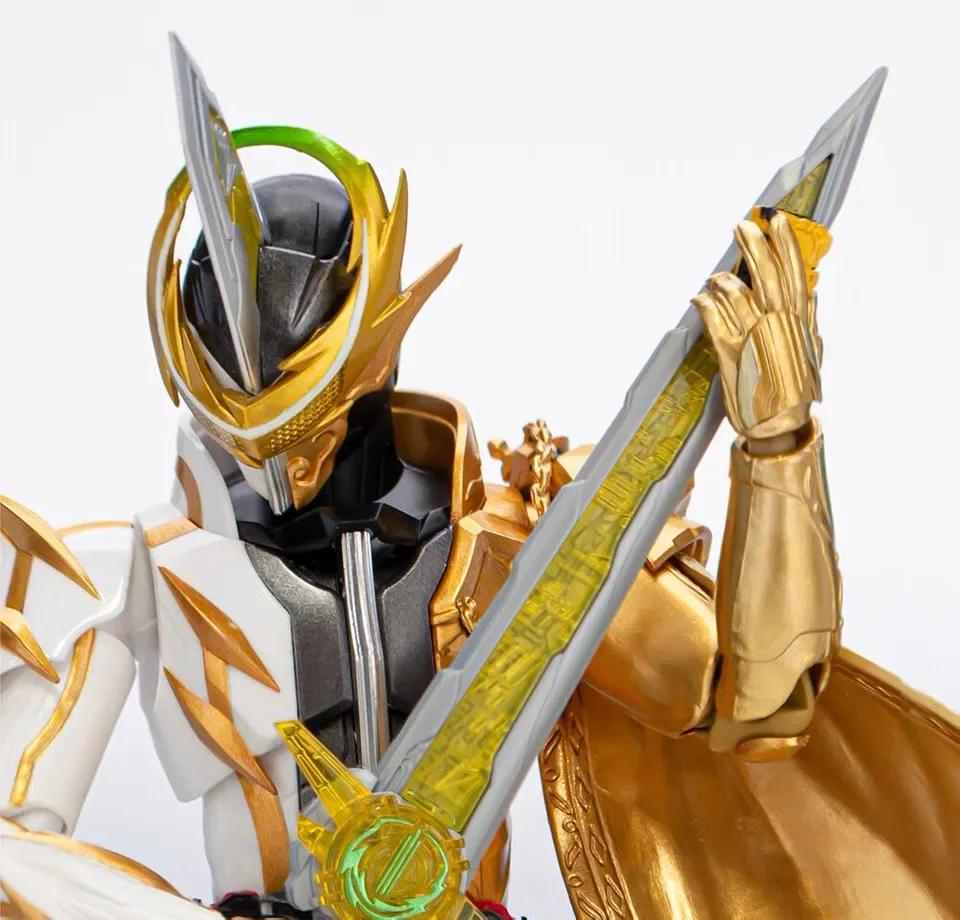 Kamen Rider SABER, Holy Blade, SHF, Espada, Aladdin, Thunder Sword Yellow Thunder Figure Model Collection Toy Gif Bandai Instock