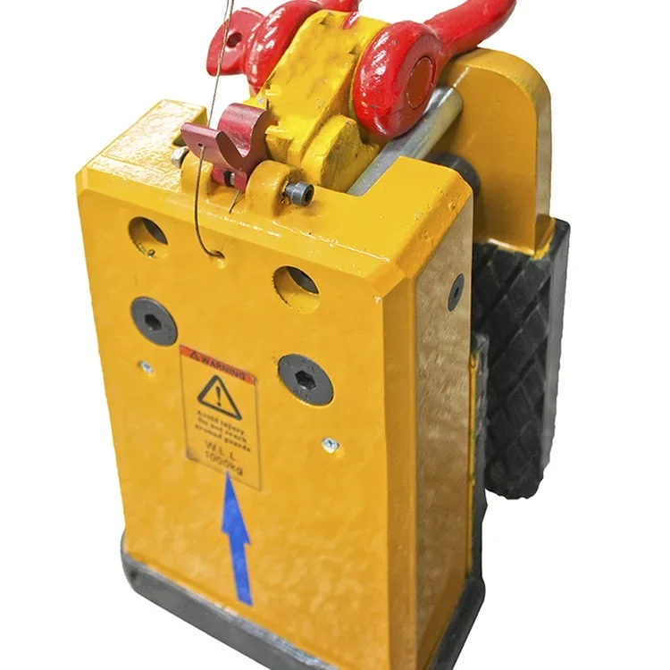 Midstar Large Plate Fixture Stone Clamp Flat Lifting Fixture 1000 Kg Lifting Clamp For Granite Marble For Crane Fixture