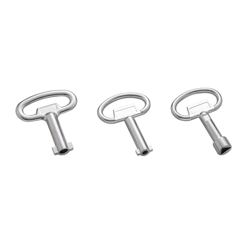SR5501 Universal Cabinet Lock Key Fit ESSENTRA Triangle Square Cam Key for Electrical Cabinet Distribution Box