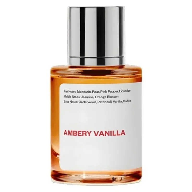 50 مللي عطر للجنسين زهرة الزعفران العربي العنبر زهرة الفانيليا الخطمي Gourmand الأبيض هدية عيد ميلاد شحن مجاني