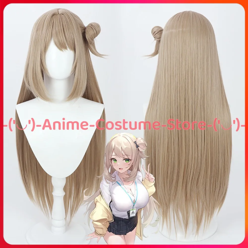

Blue Archive Izayoi Nomura / Nonomi NNM Cosplay Wig Anime Game Character Halloween Carnival Party Costume Wigs Synthetic Hair