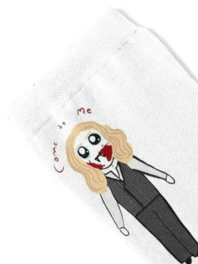 Come To Me - Floating Lestat with a Frown (Eyebrows) Socks funny sock hiphop Mens Socks Women's