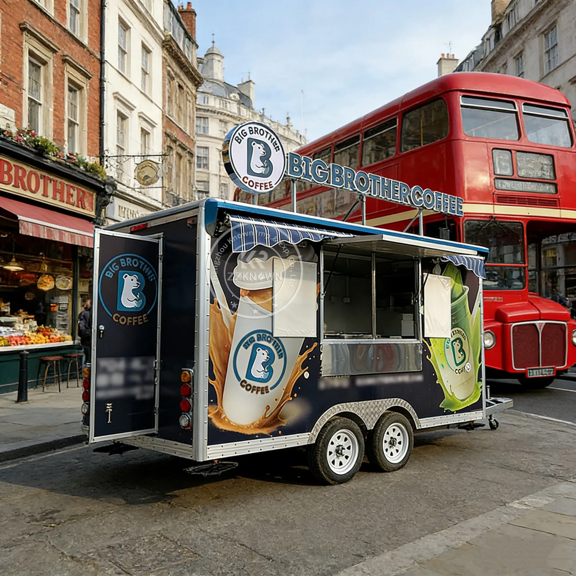 

Мобильный фургон для фастфуда с сертификатом DOT, передвижной прицеп для продажи еды, фудтрак с полностью оборудованной кухней