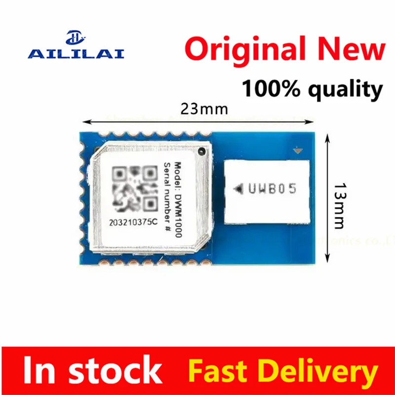 DWM1000 BU01 UWB indoor positioning module Wirelesstransceiver positioning DECAWA ultrawideband indoor module New original