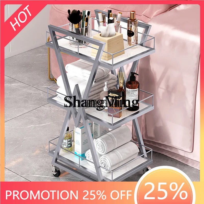 

Тележка для салона красоты FG: стильная, для маникюра, инструментов, татуажа, косметики, хранения