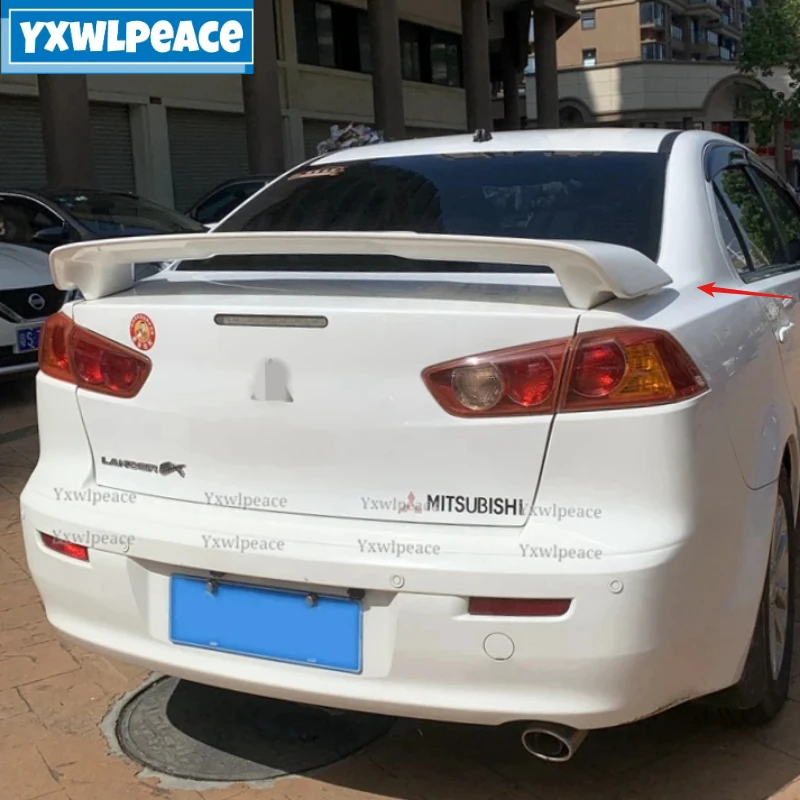 

For Mitsubishi Lancer EX Spoiler 2011 2012 2013 2014 High Quality ABS Plastic Car Rear Trunk Lip Spoiler Car Styling