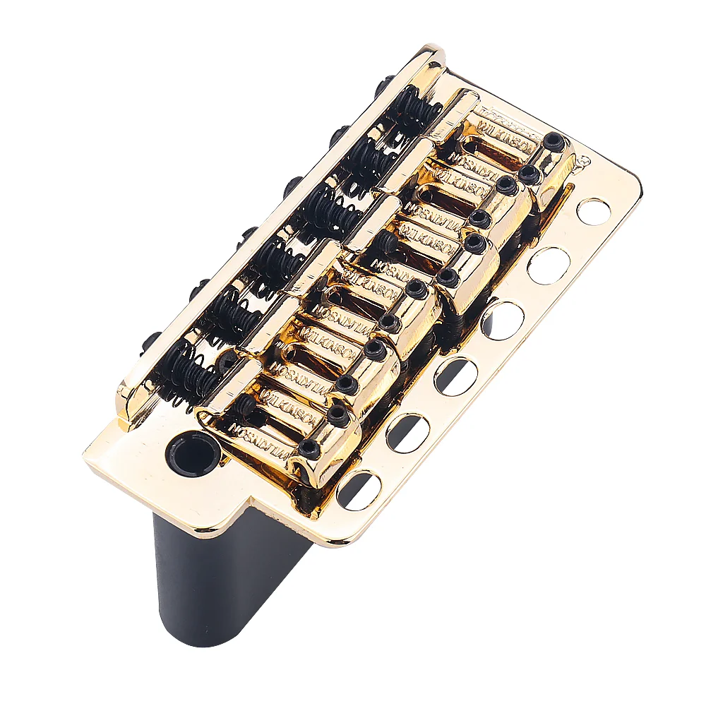 Wilkinson WV6 Tremolo Bridge For Strat Stratocaster Electric Guitar Parts Gold view 6