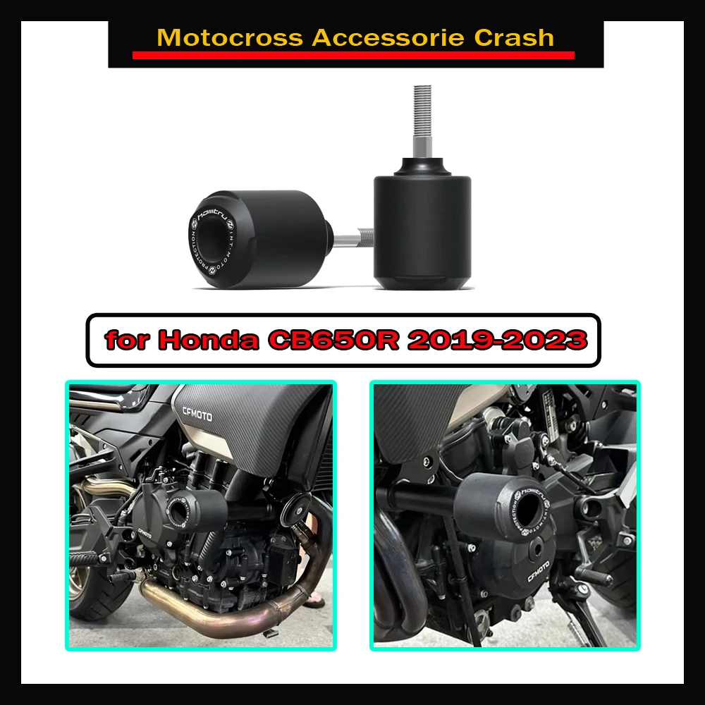 

Motocross Accessorie Crash Protection Frame Sliders for Honda CB650R 2019-2023