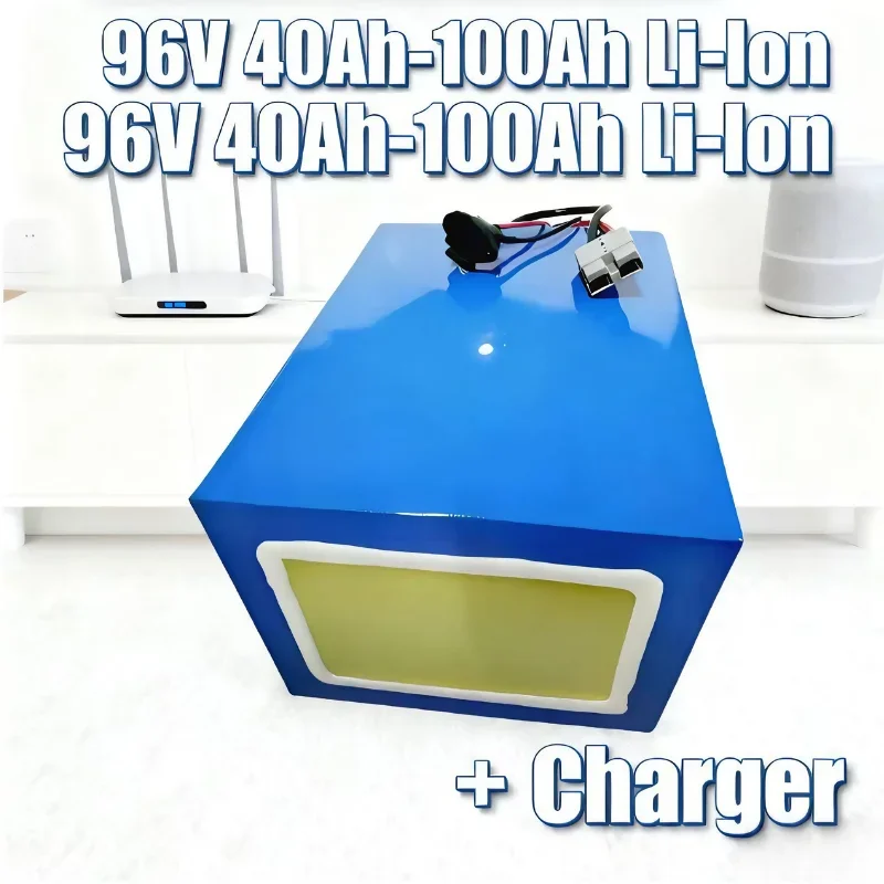 

96V 40Ah 50Ah 80Ah 100Ah lithium ion battery bluetooth BMS APP for Forklift Crane Truck Tricycle AGV UPS Electric boat
