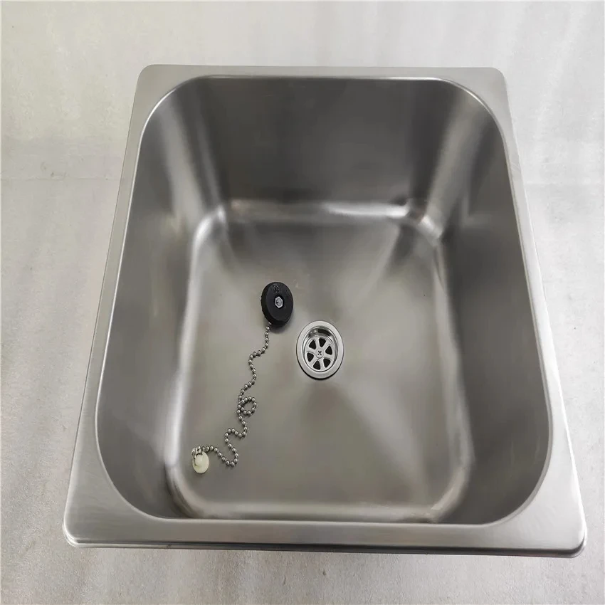 Stainless Steel Sink 350*320*150/100mm For RV Caravan Camper Boat GR-23150/23100