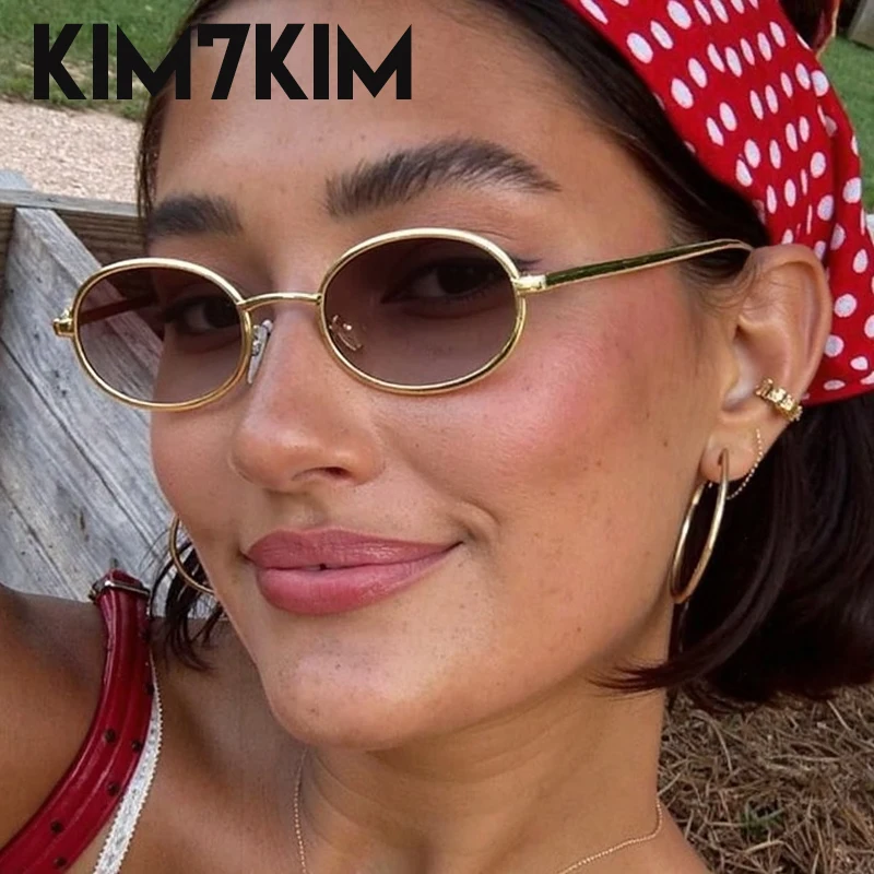 إطار صغير البيضاوي فاسق النظارات الشمسية النساء 2025 العلامة التجارية الفاخرة تغيير لون نظارات شمسية خمر UV400 نظارات فوتوكروميك ظلال