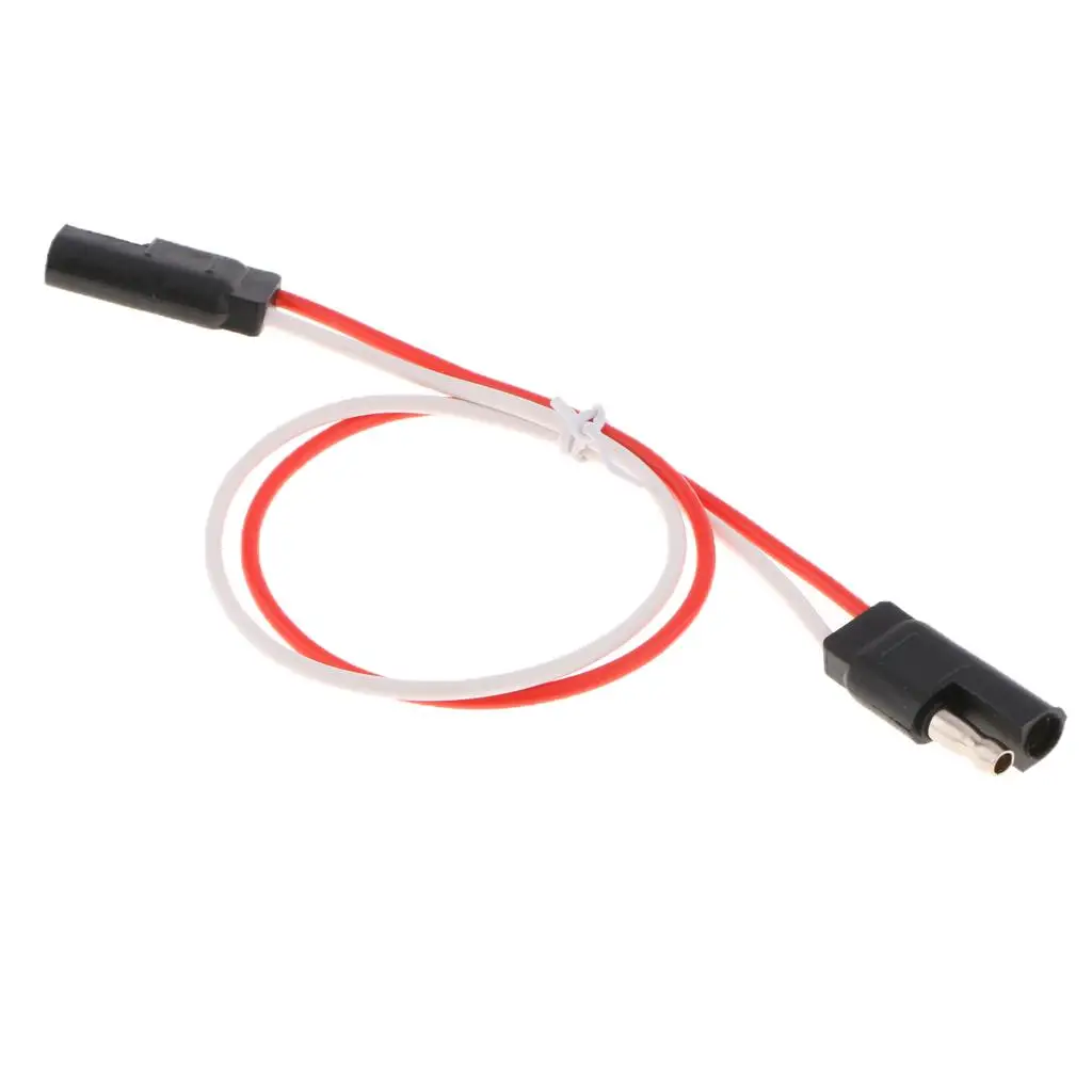 Waterproof SAE Wire Harness Plug Quick Connect Cable 13 Inch for Car Interior Electrical Accessories