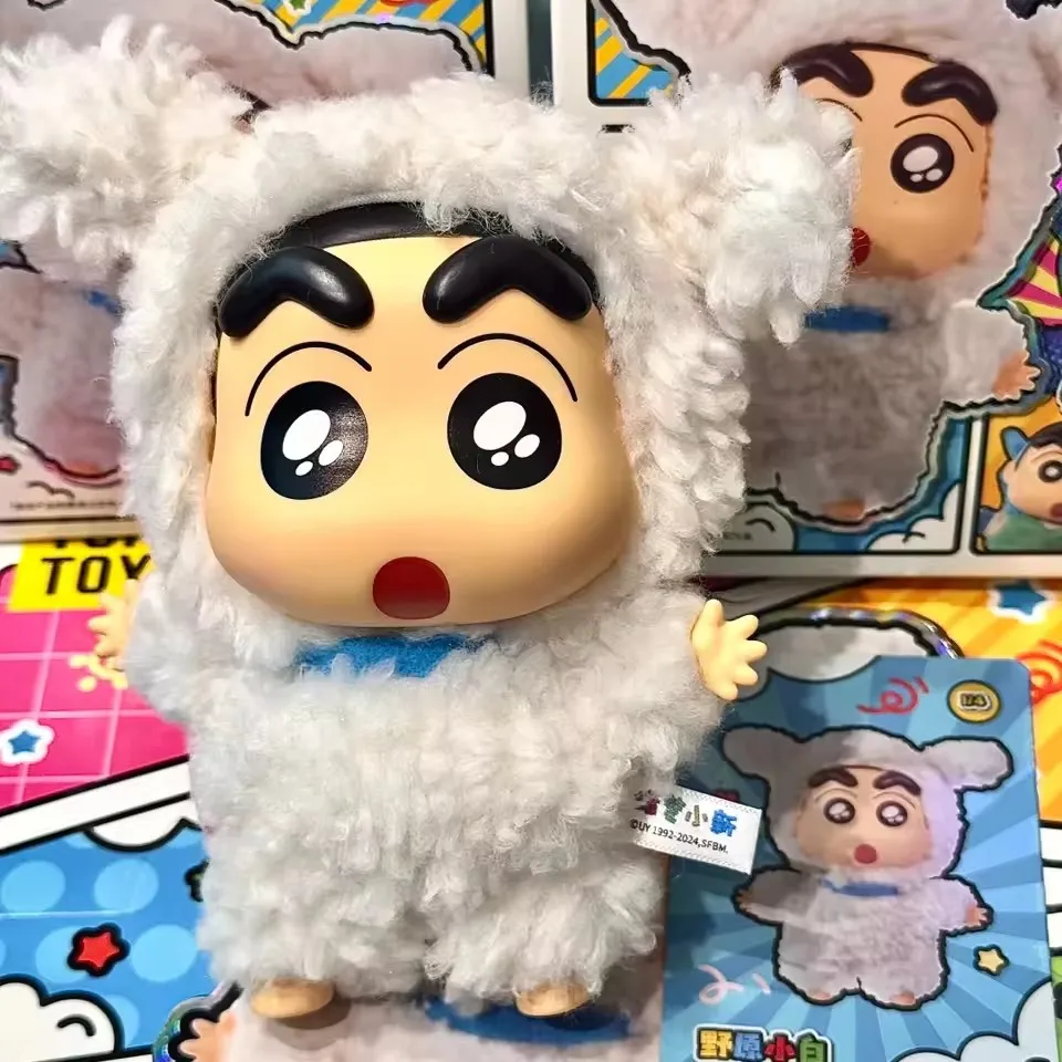 Лидер продаж, карандаш Шин Чан, платье для вечеринки, серия, плюшевая глухая коробка, виниловая кукла, аниме, фигурка, загадочная коробка, подвеска, подарок на день рождения