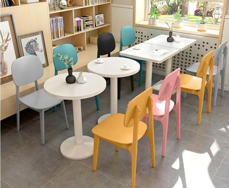 

Wanghong Dessert Shop Milk Tea Shop Tables and Chairs Restaurant Tables and Chairs Combination