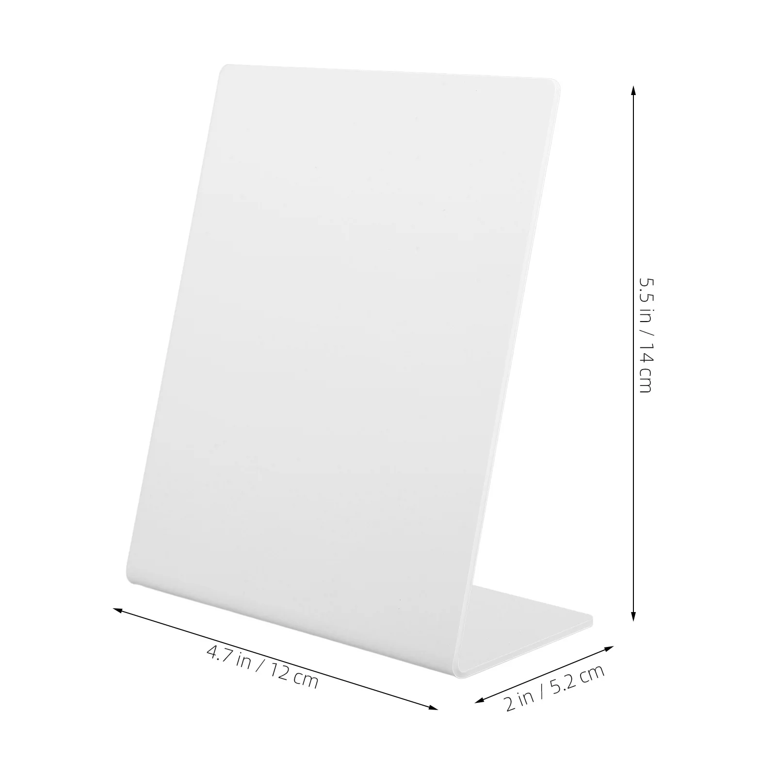 Sophisticated Blank NFC Card Display Stand Versatile Tool for Any Industry Table Display Stand Table Top Sign Holder