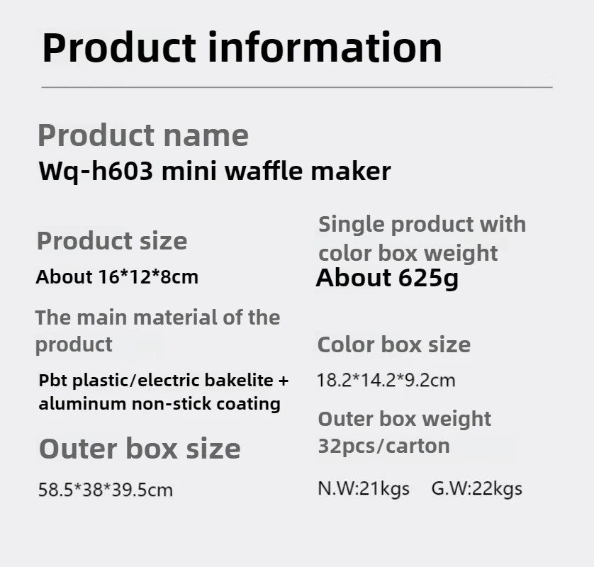 350 واط الكهربائية الهراء صانع المنزلية الخبز فطيرة صانع كعكة الخبز الصغيرة الهراء ساندويتش الإفطار صانع أنبوب التدفئة التدفئة