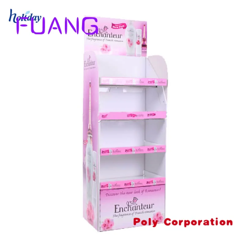 Dekorative Pappe Friseursalon Farb regal, Haar bürste Bogen Display Stand Rack