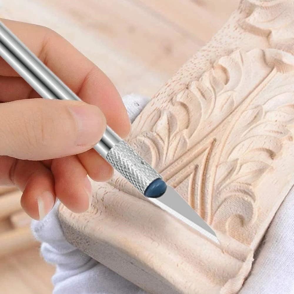 13pc Precision Knife Set Kit Exacto Knives Blades Craft Razor Sculpting Art Tool Alloy Sharp Blade Mud Sculpture Paper Carving image 2