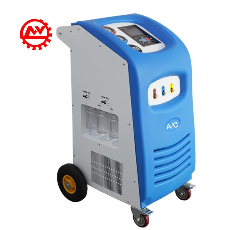 Fuel Electric New Energy Vehicles Freon R1234yf  R134a Recharge Fully Automatic AC Refrigerant Recovery Machine