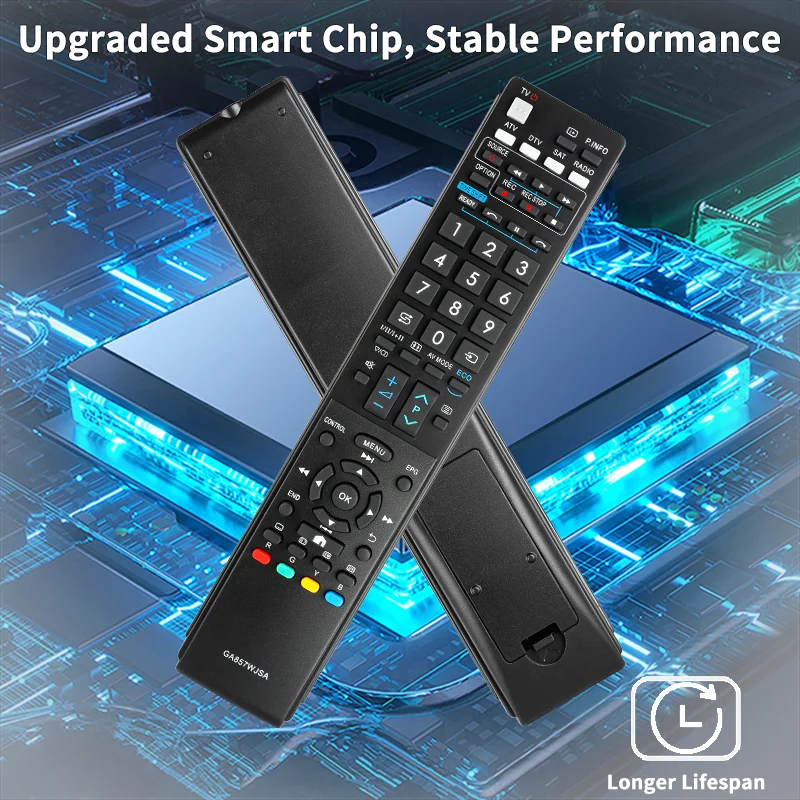 

GA857WJSA For Sharp Remote Control Compatible With Sharp TV LC-40LE810E LC-40LE820E LC-46LE810E LC-46LE811E LC-46LE820E LC-52LE8