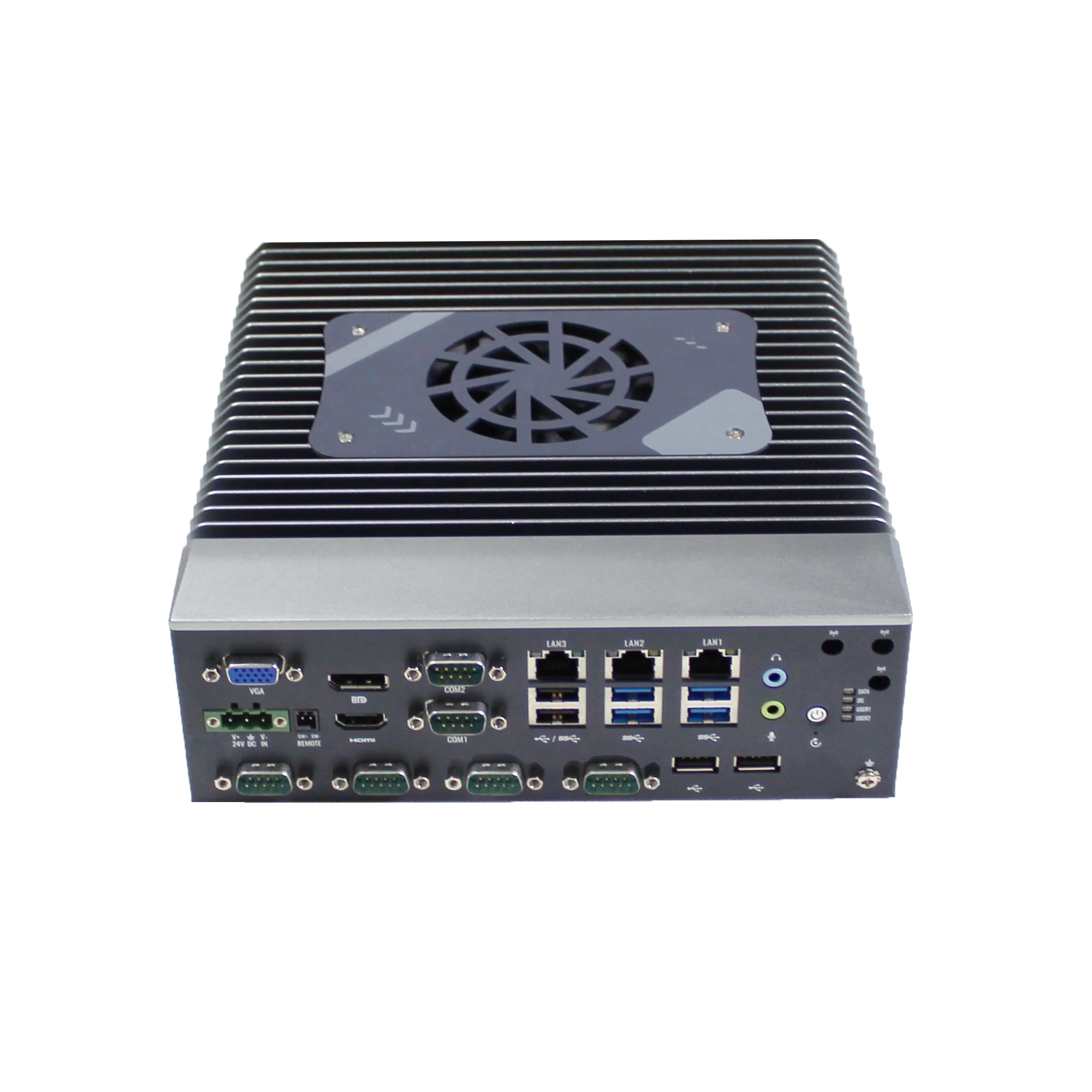 Mini PC integrada de 10. ª generación, Core i3 i5 i7, 3 LAN, 6 COM, 8 USB, ordenador Industrial Windows 11, Linux ubuntu 20,04, 22,04