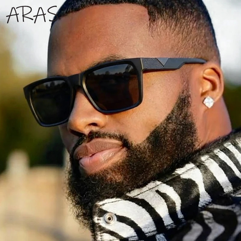 الاستقطاب خمر الشرير مربع النظارات الشمسية الرجال 2025 العلامة التجارية الفاخرة الكلاسيكية Steampunk نظارات شمسية UV400 حماية القيادة نظارات #1