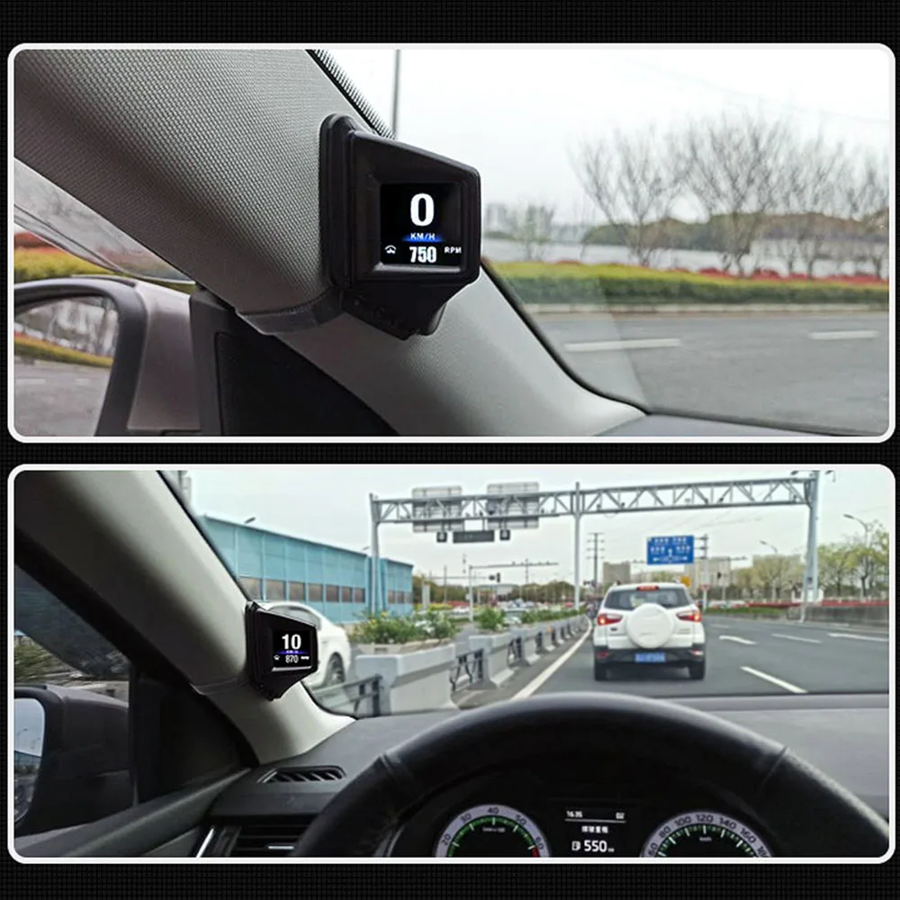 Altitude Date Speedometer BeiDou GPS Car Head Up Display HD Display Screen Universal With Multiple Alarm Functions