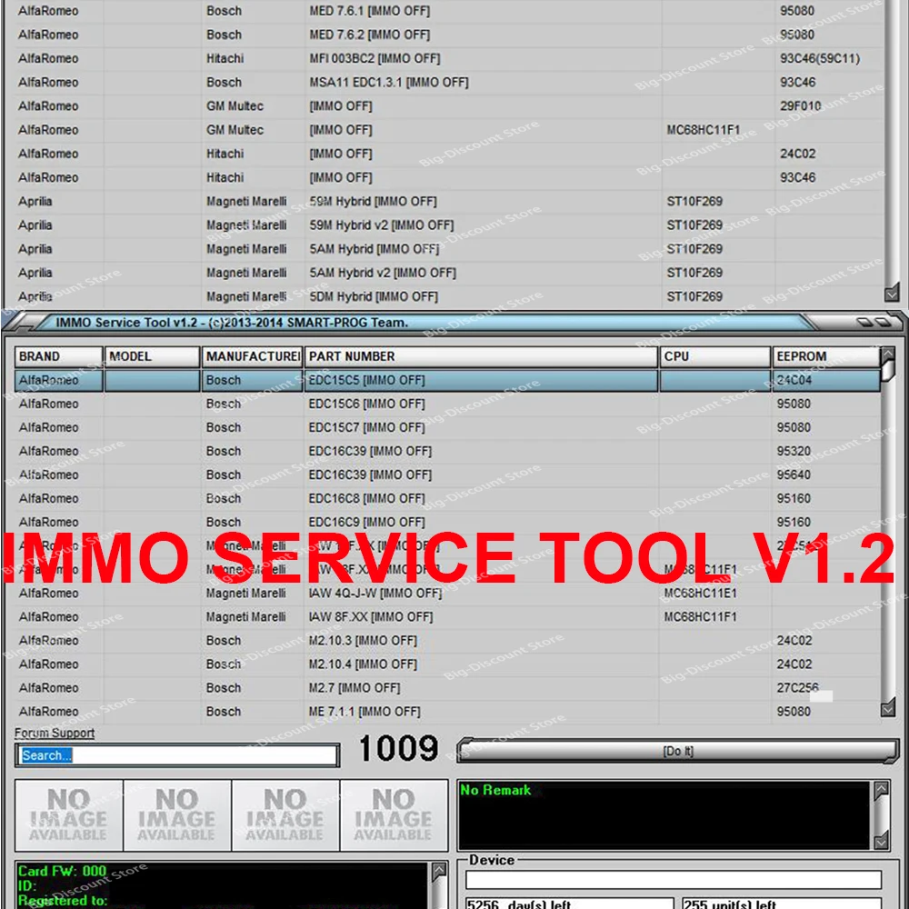 

Newest IMMO SERVICE TOOL V1.2 car diagnostic software 32GB USB Edc 17 PIN Code and Immo off Works without Registration