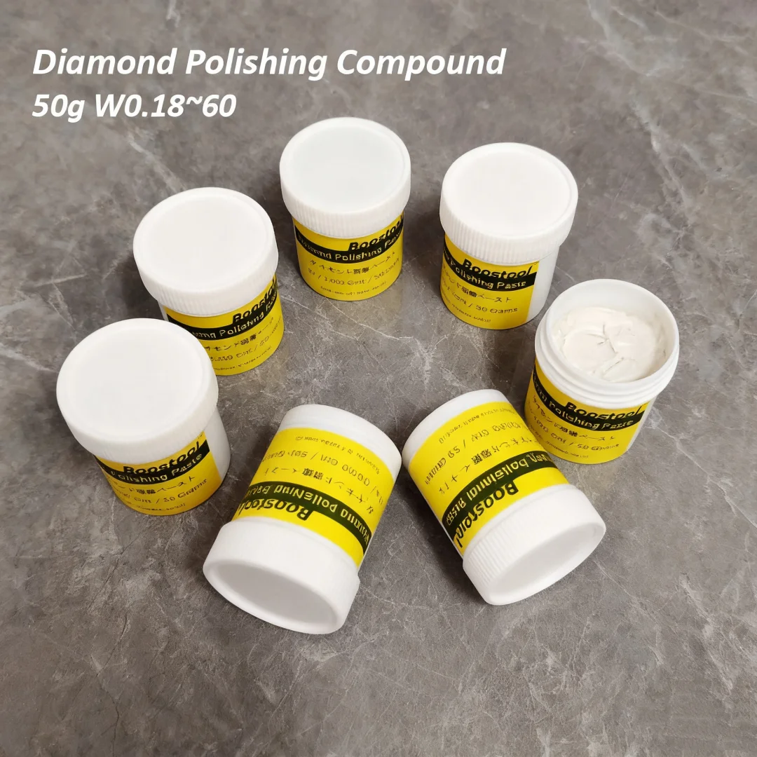 50g Polishing Compound Mirror Buffing Grinding Mold Die Polishing Paste For Glass Metal Rock Jewelry Chrome Gemstone