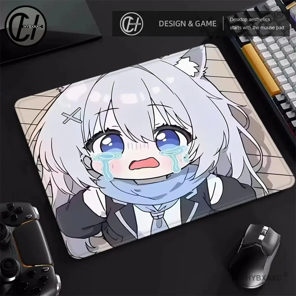 

Blue Archive Animation Beautiful patternsOffice Computer Desk Mat Table Keyboard small Mouse Pad Laptop Cushion Nonslip Decor