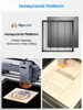 AlgoLaser DIY KIT MK3 Desktop Laser Engraver 95% Pre‑Assembled 8W‑20W Laser Cutter 400×400mm Touch Control Support Rotary Module 21