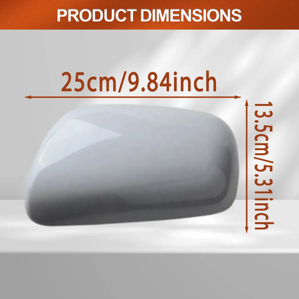  2pcs Side Door Wing Rearview Mirror Housing Cover Cap White  For Toyota Corolla 2007-2013 87915-02910 87945-02910