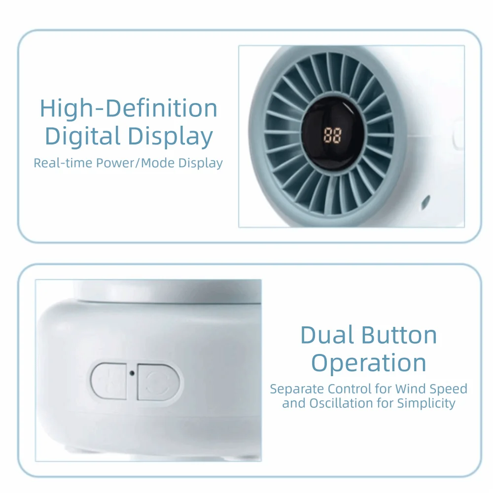 

Вентилятор для коляски Healthy Wind с 3 скоростями, 3600 мАч, бесшумная работа, съемный, 12 часов работы, на прищепке-осьминоге, незаменим для путешествий