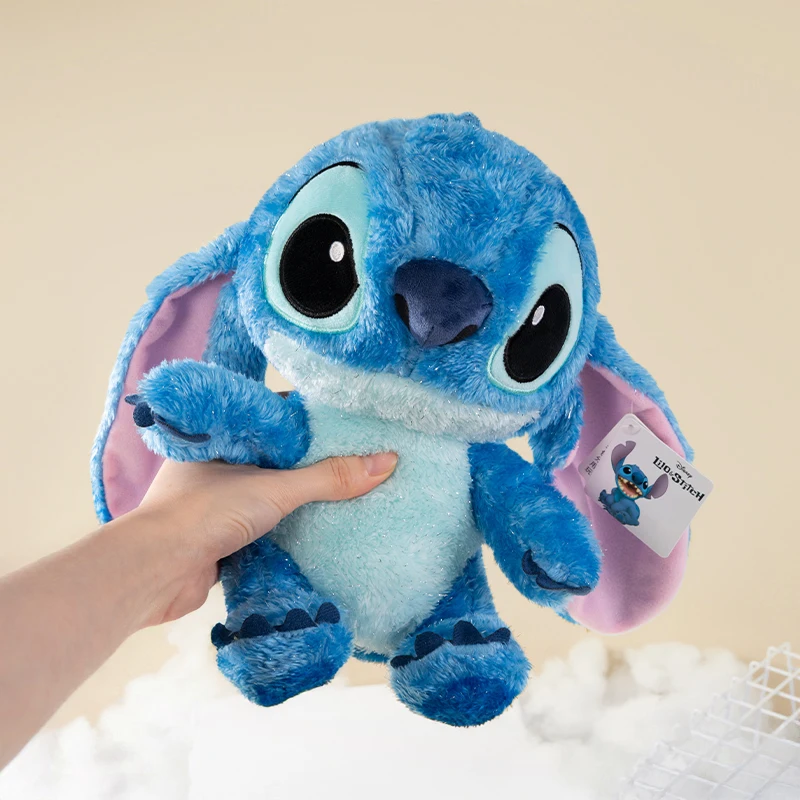 ディズニーステッチエンジェルバックパックペンダントぬいぐるみ漫画かわいい人形キーリングスロー枕子供のおもちゃのギフト