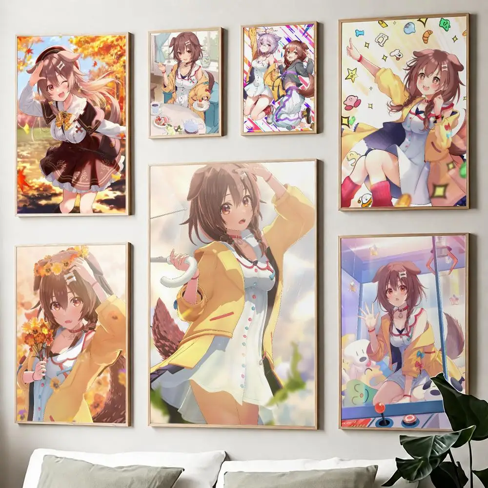 INUGAMI KORONE Classic Anime Poster Fancy Poster American Film Mural Home Childrens Room Wall Decor Print