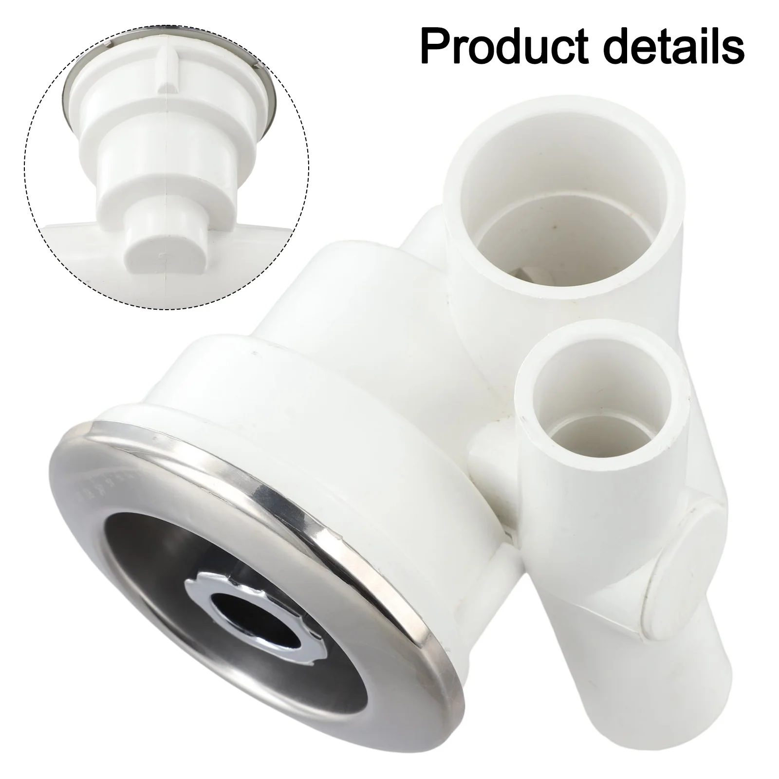 Rotatable Massage Nozzle Jet Head For Swimming Pool Spa Bathtub Hydrotherapy Outlet Plastic Stainless Steel Accessories