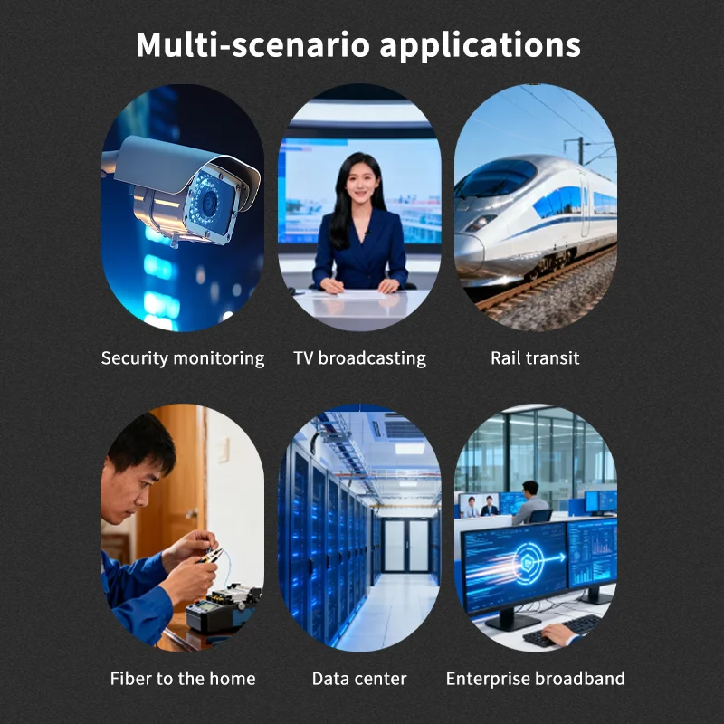 Modul Transceiver SFP 1.25G Media Converter Slot 5V DC Input Tipe-C 1 Slot SFP 1 RJ45 Ethernet SFP Fiber Switch PCBA