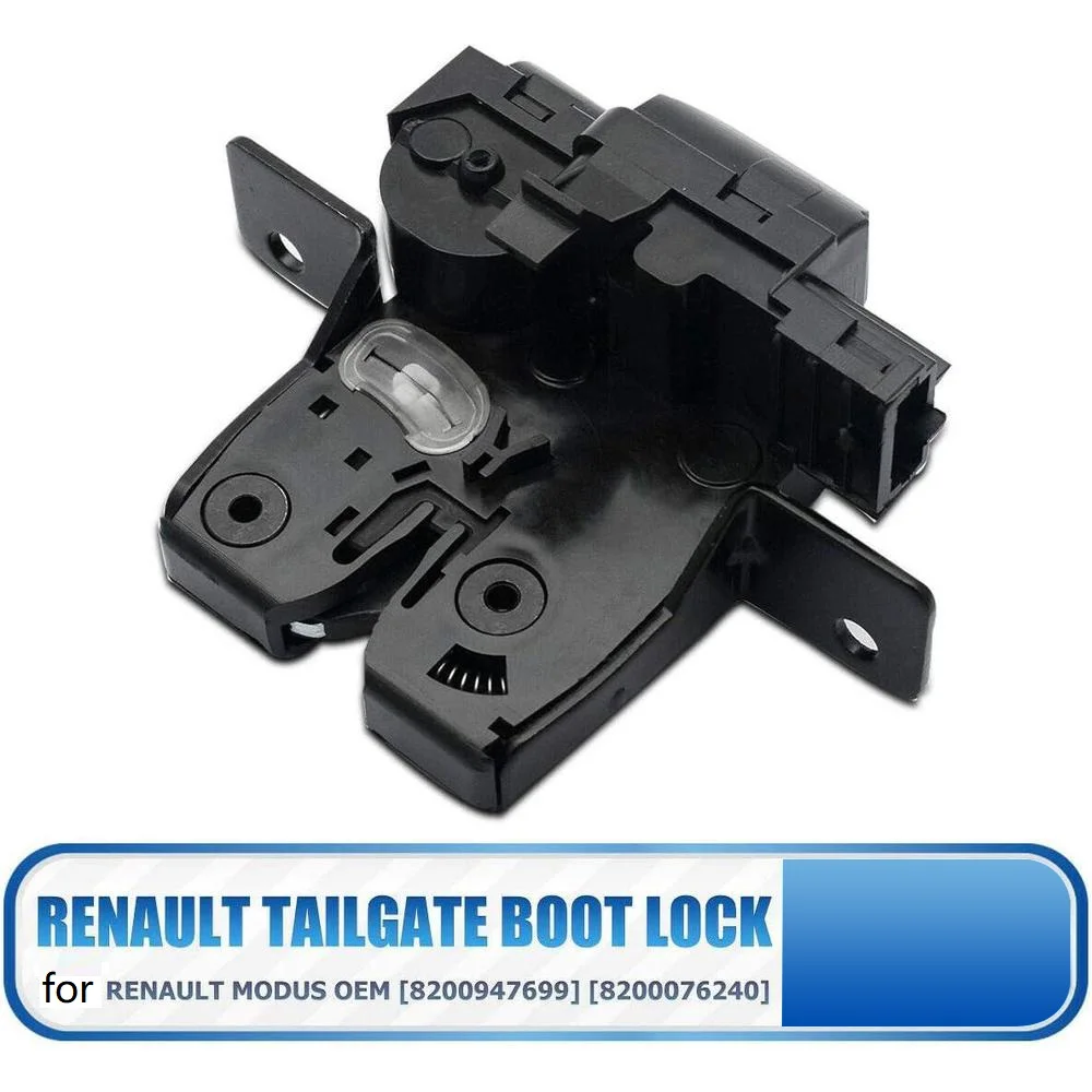 Rear Tailgate Boot Door Lock Catch Latch for Renault Clio MK3 Megane Grand Scenic Modus MK2 II III 8200947699, 8200076240