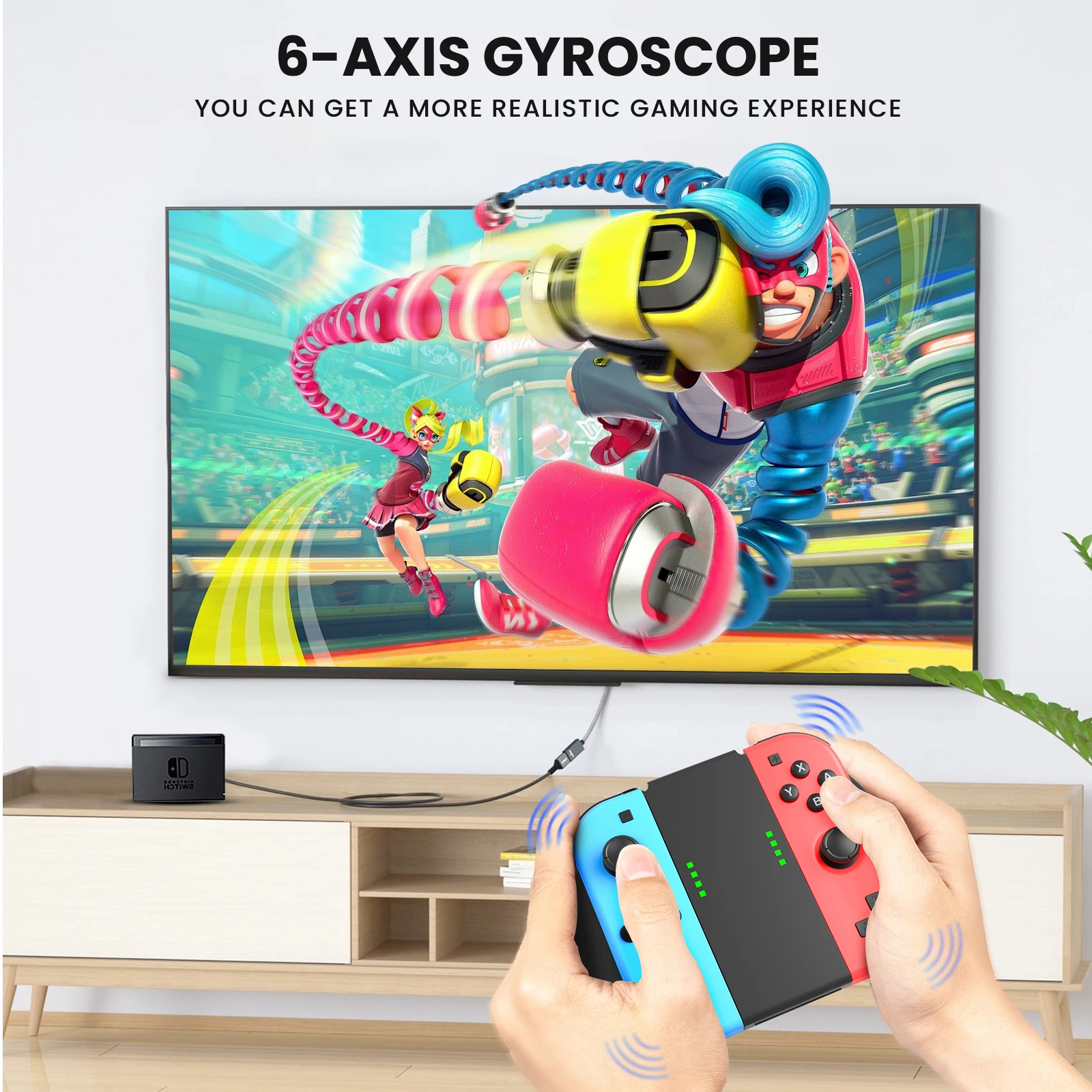 وحدة تحكم لاسلكية للوحة ألعاب Joycons لنينتندو سويتش/Ios/Android/Pc بلوتوث 5.2 عصا التحكم مع وحدات تحكم ألعاب الفيديو Trubo