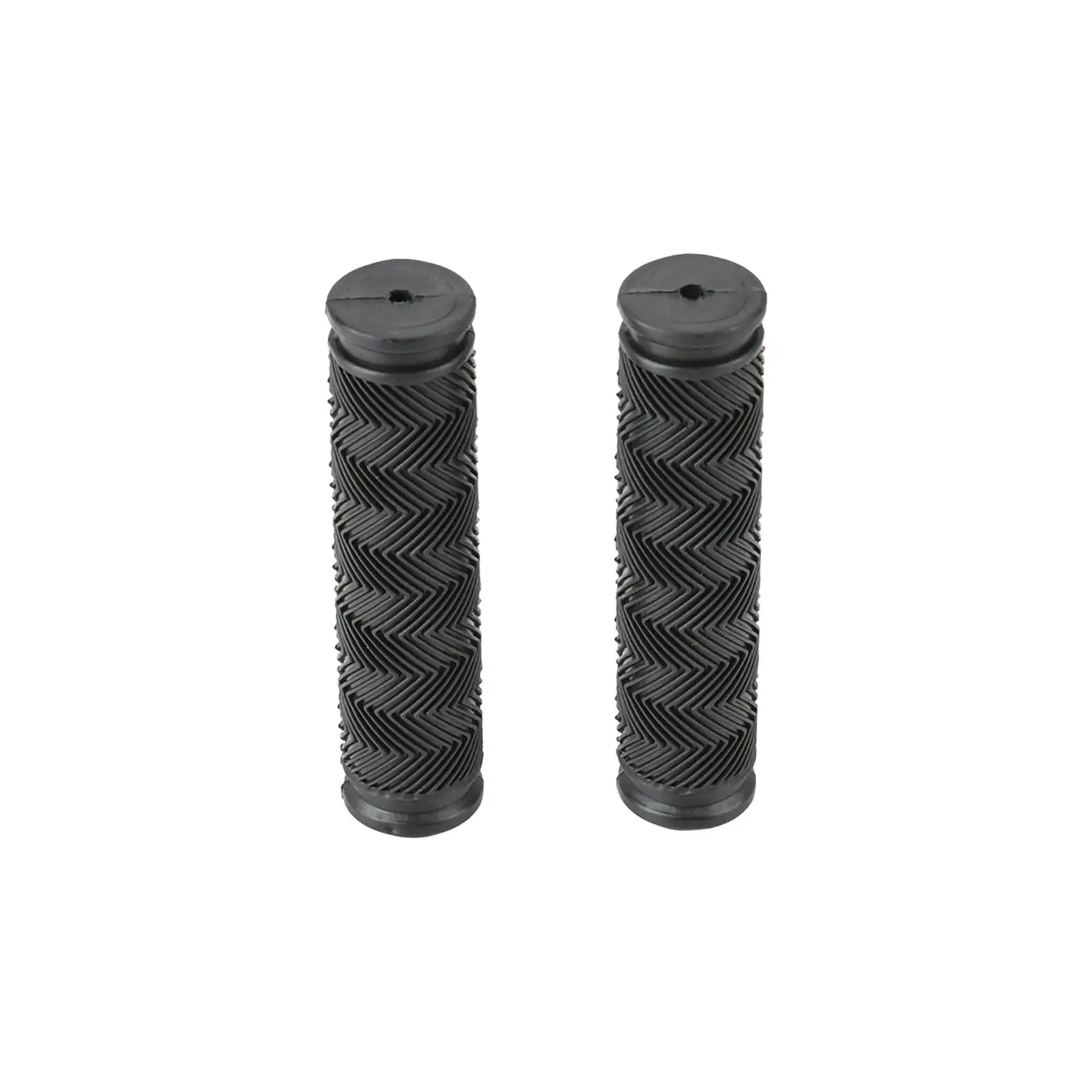 2 Pieces Bike Handlebar Grips Hand Grip Comfortable Sturdy Rubber Bike Grips