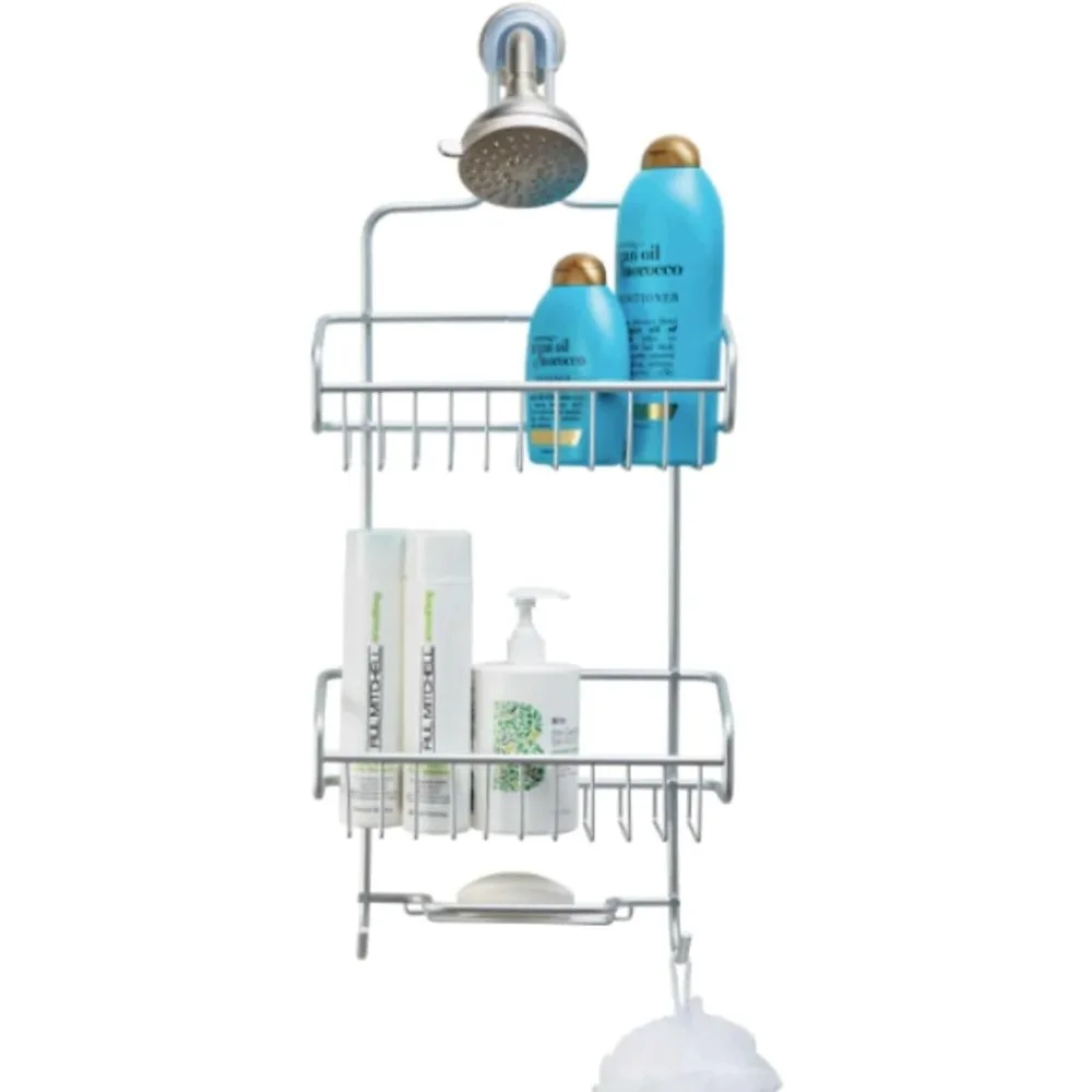 

Shower Caddy with Basket Shelves