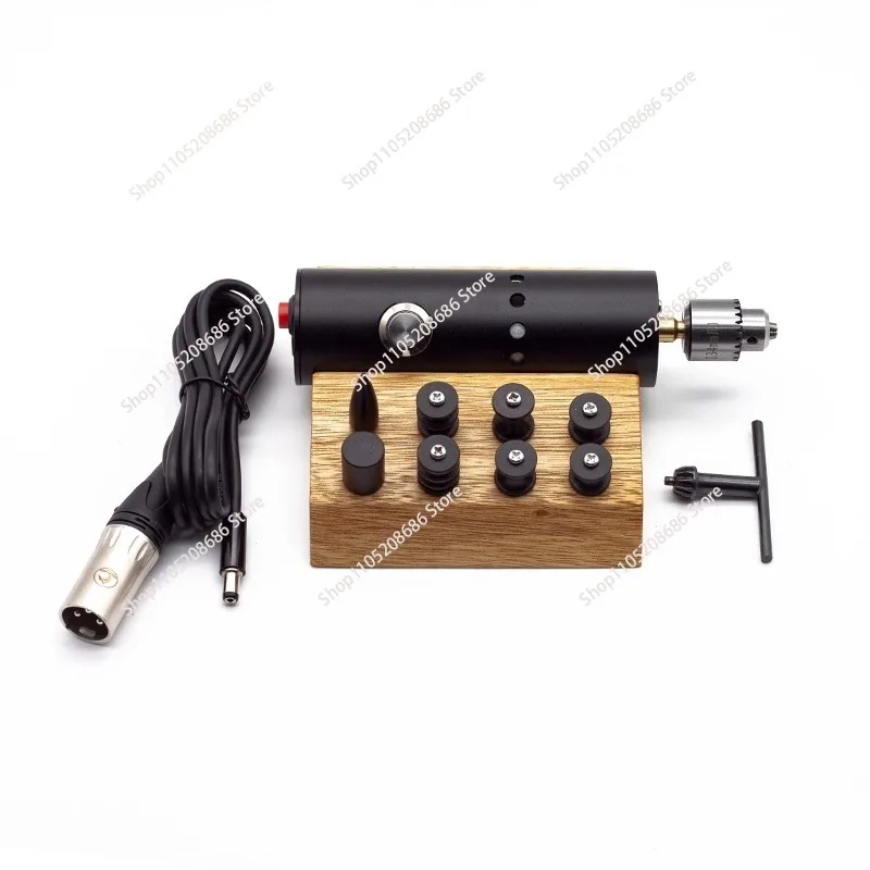 Vegetable Tanned Leather Edge Polishing Grinding Burnishing Machine Leather Edger