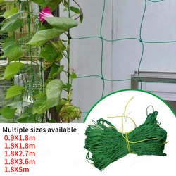 Plant Trellis Pergolas Polyester Grow Net Garden Trellis Netting With Square Mesh For Climbing Plants Vegetables Outdoor Gardeni