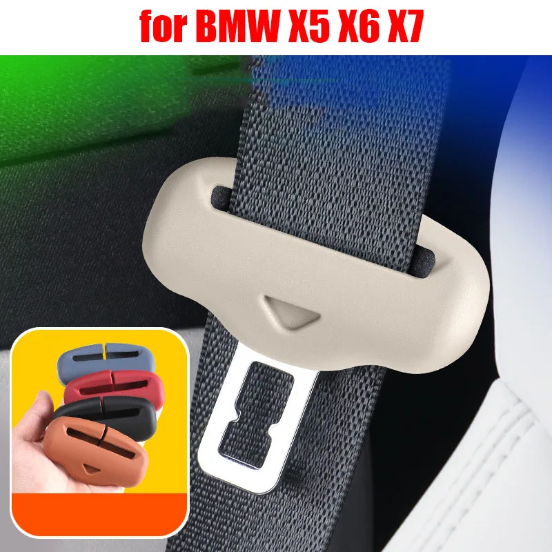 

Car Safety Belt Extension Plug Head Fit for BMW X5 X6 X7 2020 2021 2022 2023 2024 2025 2026 Noise Free Automobile Accessories