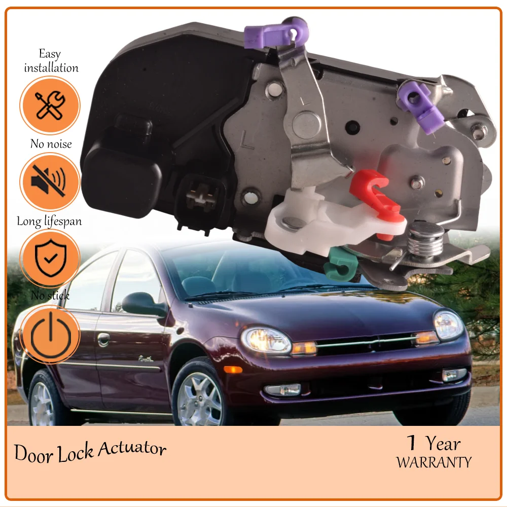 

Front Left Door Lock Actuator suits Neon 2000-2005,Plymouth Neon 2000-2001 & Chrysler Neon 2000-2002, 4-door oem 931606