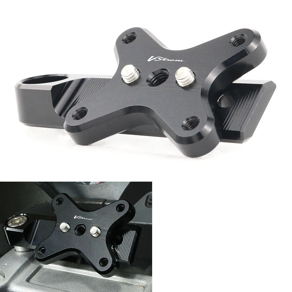 For SUZUKI GSX-S750 GSX-S1000 GX GSX1000S Katana V-Strom 250 DL650 DR-Z400SM GPS Mount Handlebar Clamp Navigation Bracket Holder