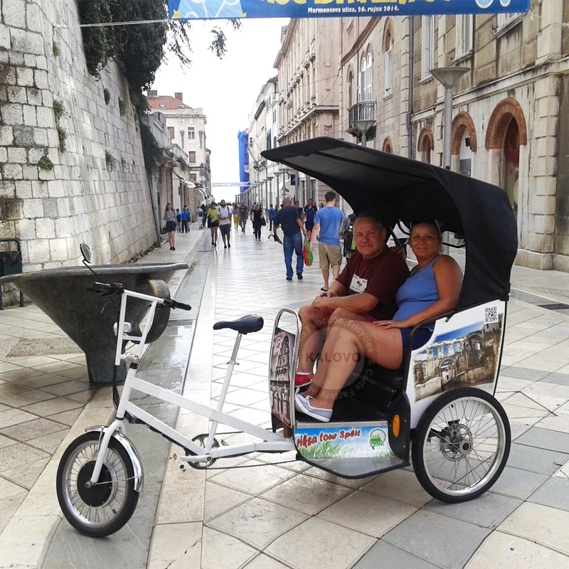 Mobile Outdoor Advertisement Passenger Rickshaw Green Entrepreneurship Project Rickshaw Pedicab For Sale