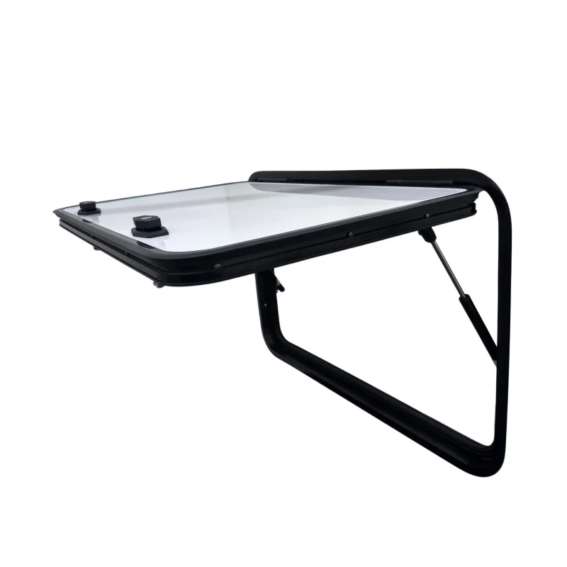 Factory Price 800X600mm RV Access Doors Strong Aluminum RV Caravan Montorhome Cargo Compartment Storage Hatches with Gas Struts