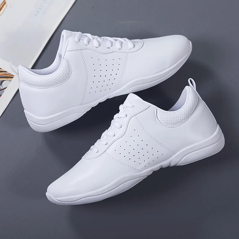 Women Sneakers Competitive Aerobics Shoes Soft Bottom Fitness Sports Shoes Jazz / Modern Square Dance Shoes Feminino Size 28-44