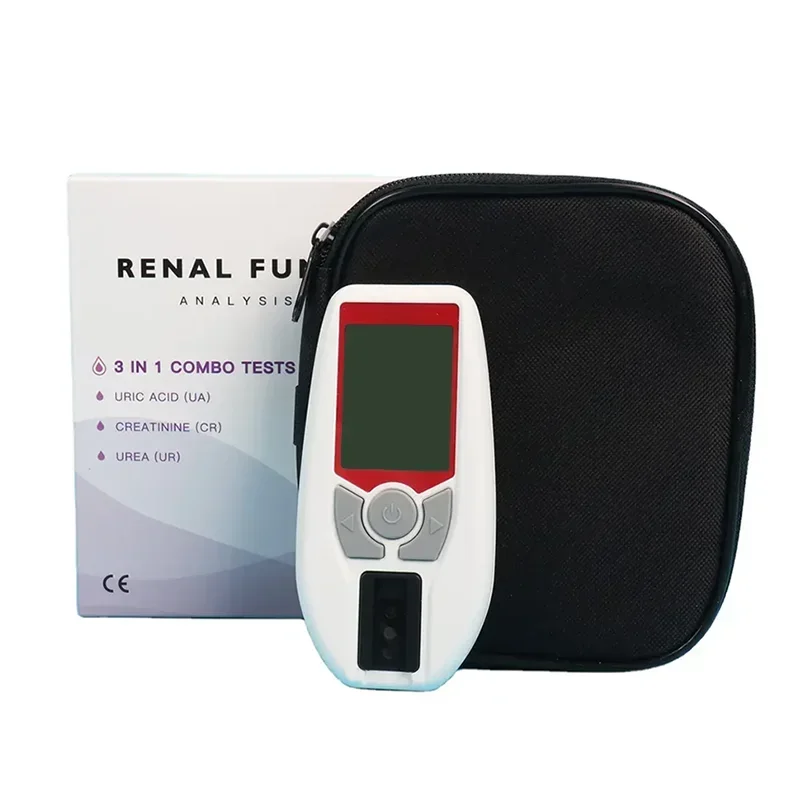 3-In-1 Renal Function Analyzer Uric Acid (Ua)/Creatinine (Cr)/Urea (Ur) Household Clinical Produits Pour Analyseur De Créatinine